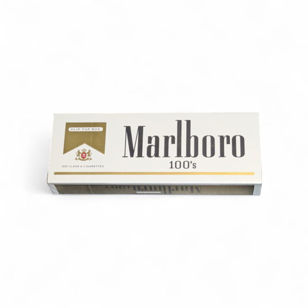 Marlboro 100s gold cigatettes, carton