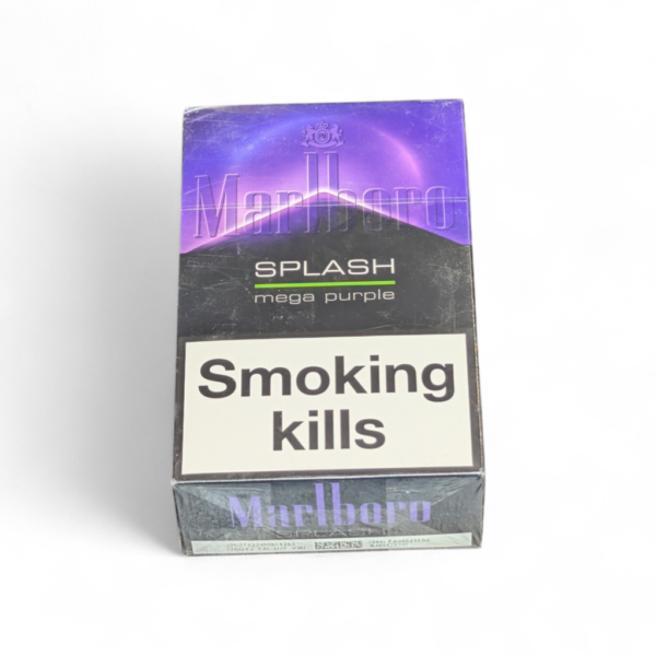 Marlboro 80s, splash mega purple , carton, cigarette