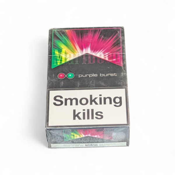 Marlboro 80s, purple srtawberry double capsule , carton,