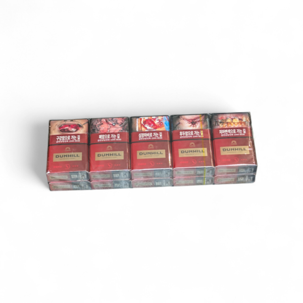 Dunhill king size , 5mg nicotine , carton , cigarette