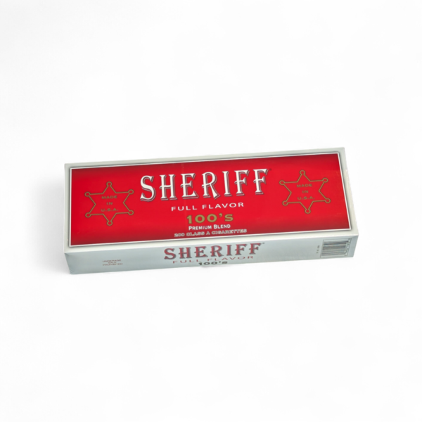 Sheriff Red 100s , cigarette , carton