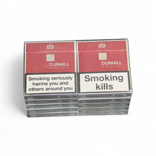 Dunhill International Red , carton , cigarette