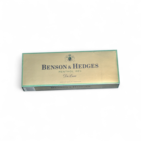 Benson & Hedges DeLuxe Menthol 100s , carton , cigarette