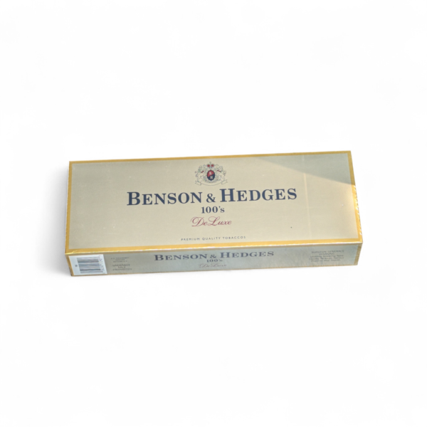Benson & Hedges DeLuxe 100s , carton , cigarette