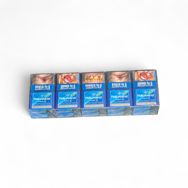 Parlament Aqua Mint capsule , King size , cigarette