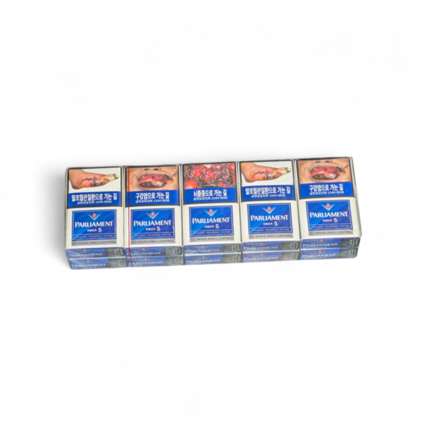 Parlament Aqua 0.3 nicotine , King size , cigarette