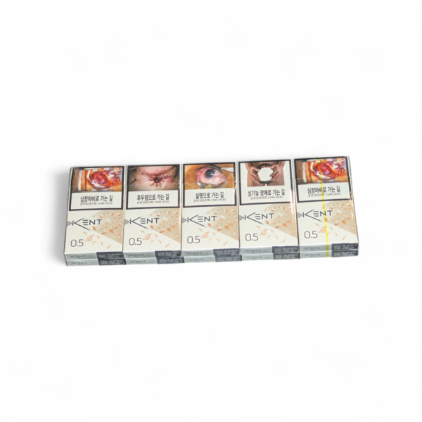 Kent 0.5 nicotin superslim , carton , cigarette