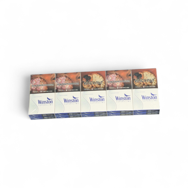 Winston Blue superslim , carton , cigarette