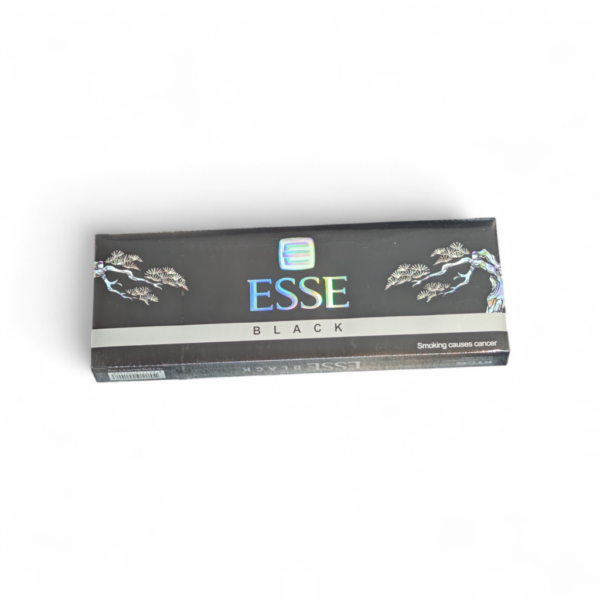 Esse Black 0.3 nicotine superslim , carton , cigarette