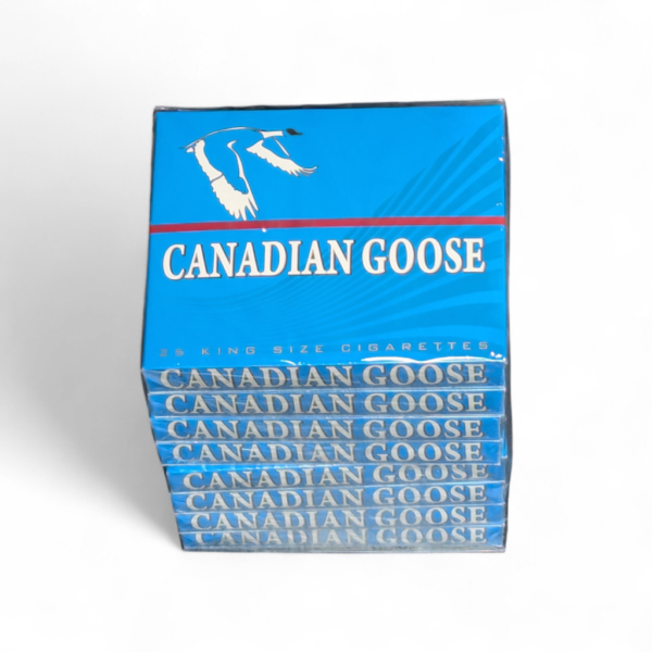 Canadian Goose blue , cigarette , carton