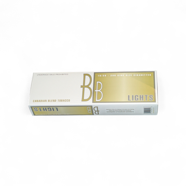 BB gold cigarettes, carton