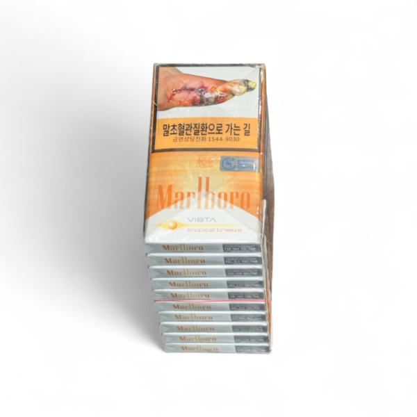 Marlboro Tropical Fruit capsule superslim , carton , cigarette