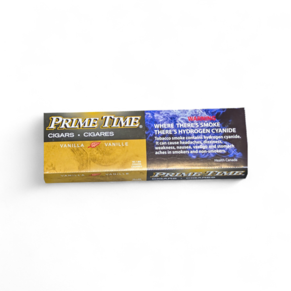 Prime Time King size cigarette , carton , Vanilla