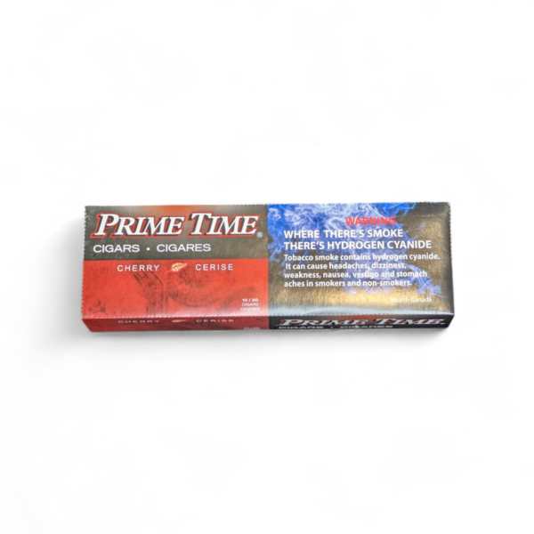 Prime Time King size cigarette , carton , Cherry